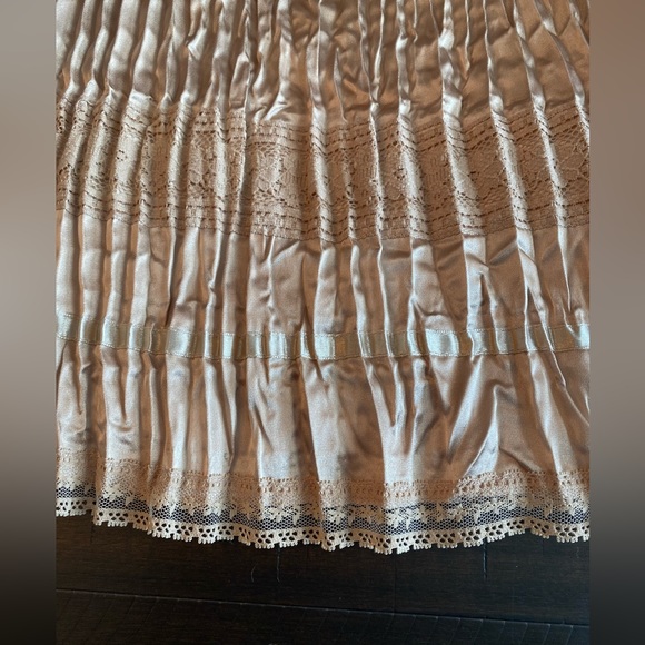 Silky Tank Cami Vintage size Large Tan Crinkled material NWT Adjustable Straps - Picture 3 of 10